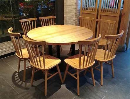 企业食堂饭店实木桌椅--BET体育平台首页 【中国】有限公司家具